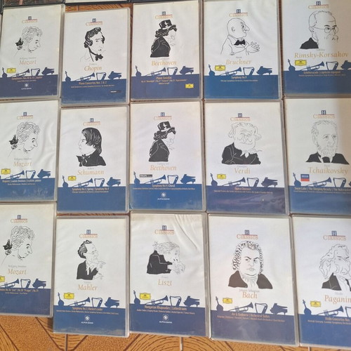 29 classical music collectible DVDs