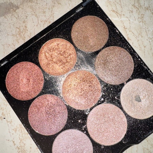 MUA Highlight Palette and Eyeshadow Palette new