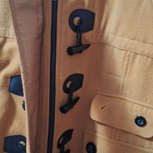Women's coat with hood camel size M like new