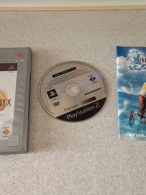 Final Fantasy X παιχνίδι PS2 σαν καινούργιο, ελληνική έκδοση με βιβλίο