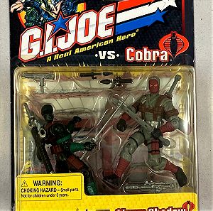 GI JOE Vs Cobra Snake Eyes vs Storm Shadow Καινούργιο Τιμή 16 ευρώ.
