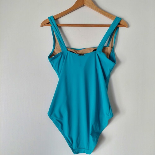 Calvin Klein one-piece swimsuit turquoise size small like new