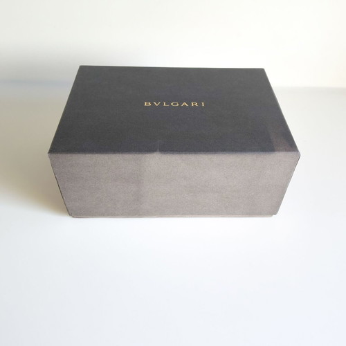 Bvlgari wooden lacquered luxury watch storage box new