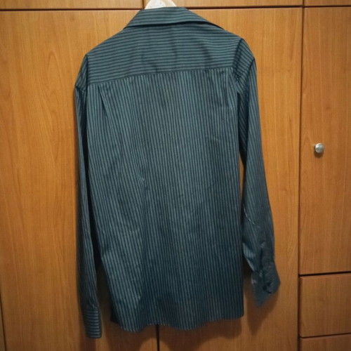 Sprider men's striped shirt 3XL like new, black and gray