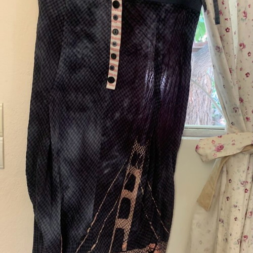 ALE long dress used, strapless, size L