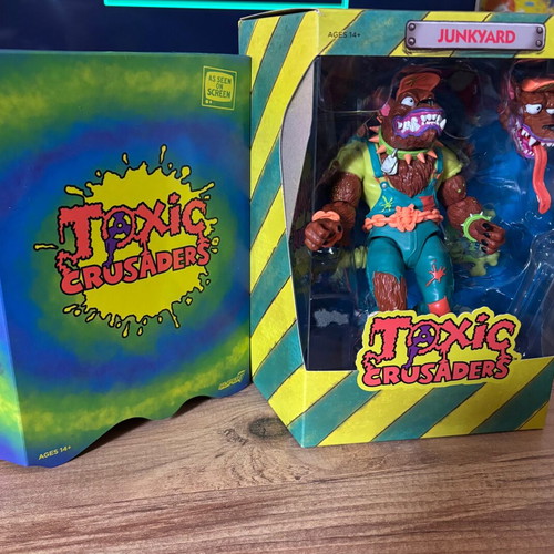 Super7 Toxic Crusader Ultimates Wave 3 Ultimate Junkyard Action Figure like new