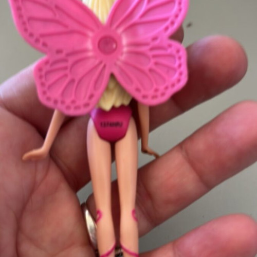Barbie Mariposa miniature doll used from Mattel V7050 Mini Princesses collection
