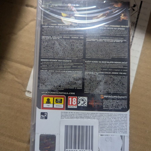 PSP God of War Ghost of Sparta Essential new