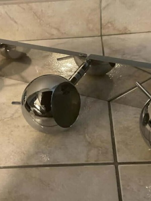 Viokef triple ceiling spot with LED lamps new