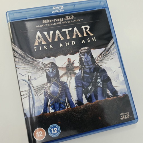 Avatar Fire and Ash 3D + 2D Blu-Ray