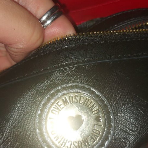 Moschino red backpack like new