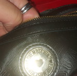 Moschino red backpack like new