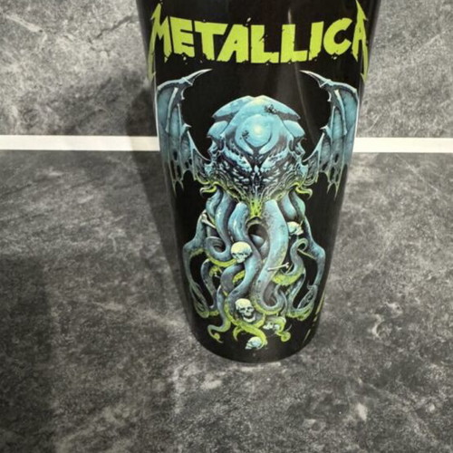 Metallica M72 Tour Beer Cup like new