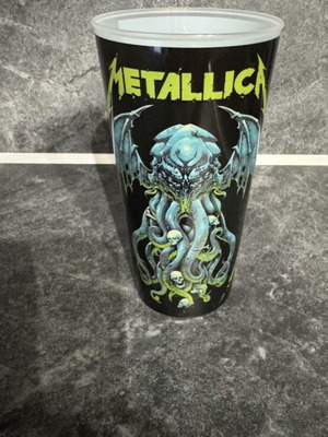 Metallica M72 Tour Beer Cup like new