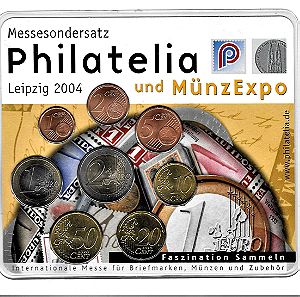 German coin set 2004 (A) PHILATELIA