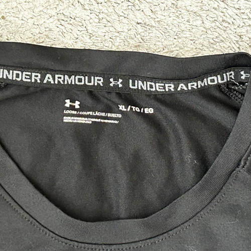 Under Armour Evolution Training SS T-shirt black XL like new