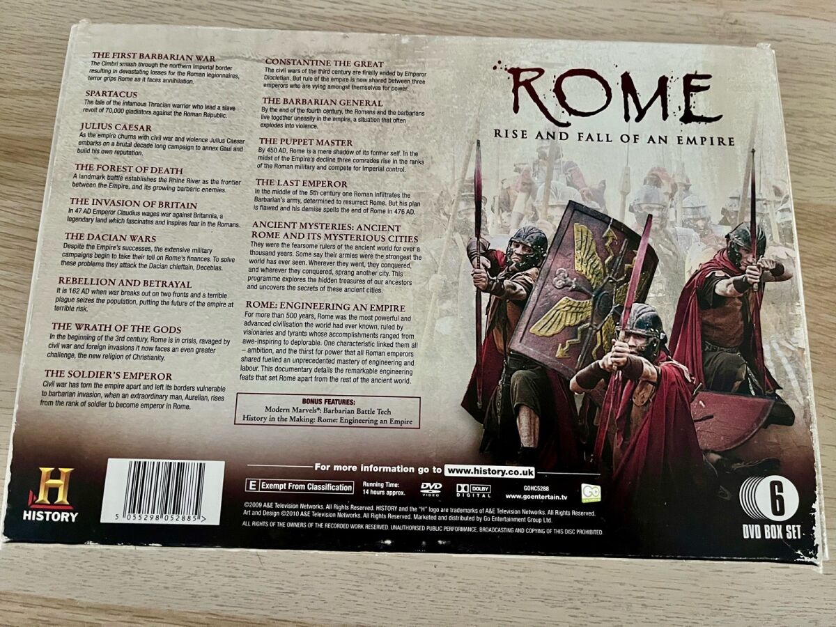 Rome 6 DVD box set new, historical… - € 10,00 - Vendora.cy