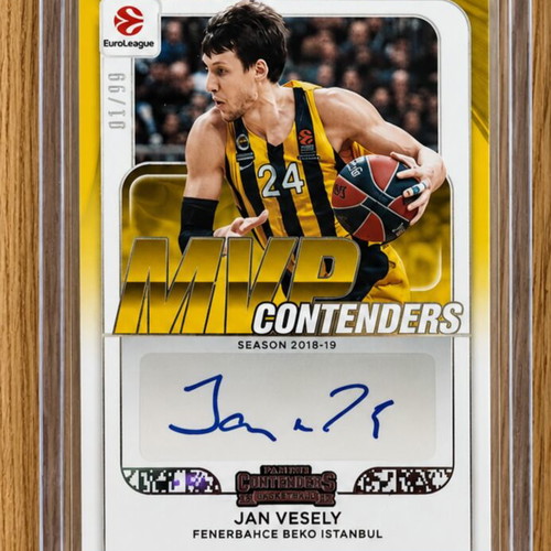Jan Vesely Euroleague Contenders 25-26 Auto /99 basketball card