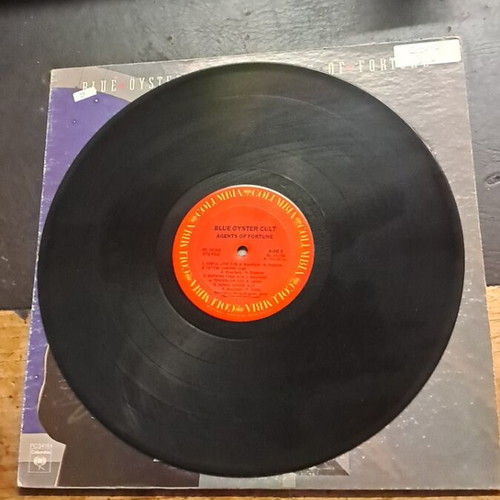 Blue Öyster Cult Agents of Fortune vinyl used, good condition