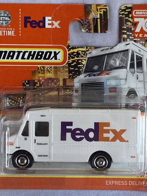 FedEx Express Delivery Van Matchbox Mainline collectible 1:64 scale new