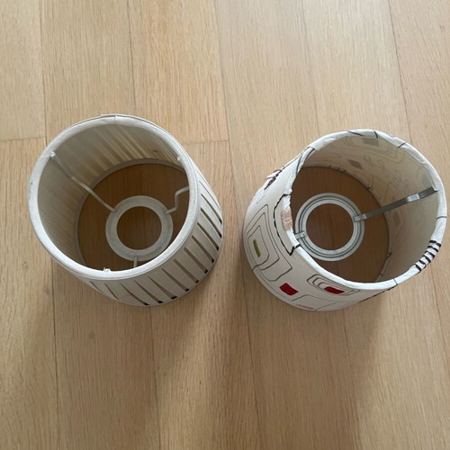 Lamp shades used, pack of 2, IKEA