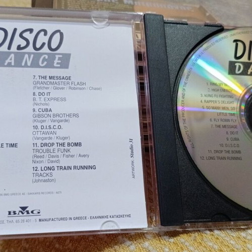 Disco Dance CD collection new, 12 dance songs