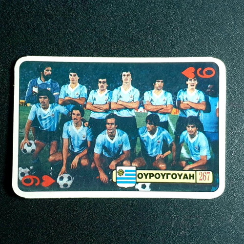 Uruguay Billi Do Ntoyiakos Playing Card used