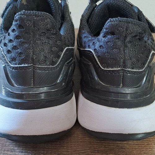 Adidas Performance RAPIDARUN kids athletic shoes like new, size 34, black and white