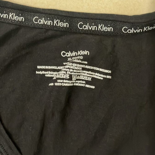 Calvin Klein Men Tank Top, black, size XL