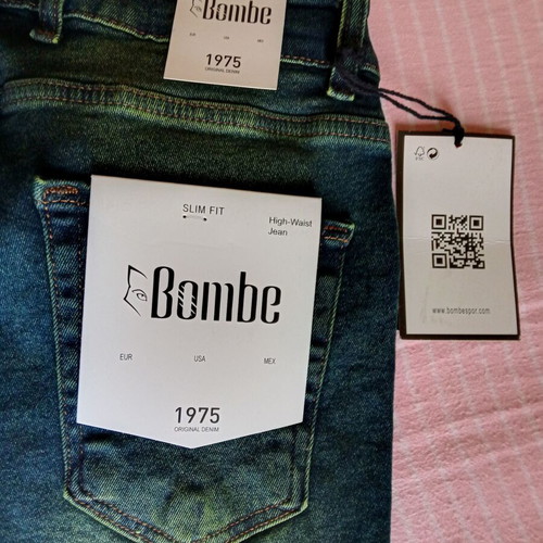 Men's Jeans New, Slim Fit, Blue, Size L