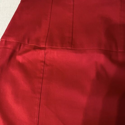 Red Midi Pencil Skirt No 14 like new, atmosphere