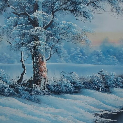 Oil painting canvas like new 1.40x0.80