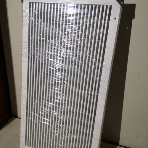 Large aluminum ventilation and air conditioning louvers new