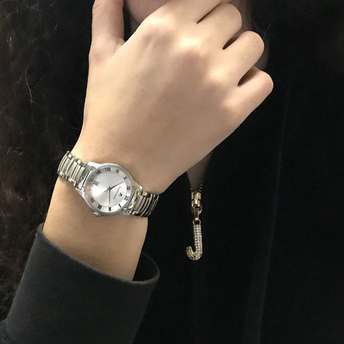 Maurice Lacroix women's watch stainless steel waterproof new with sapphire