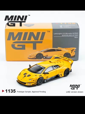 Minigt Lamborghini Murcielago GT Evo 1 64 αυτοκινητάκι καινούργιο