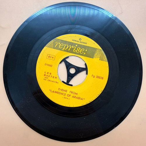 Les Baxter and Frank Sinatra 7-inch vinyl record used, Reprise Records