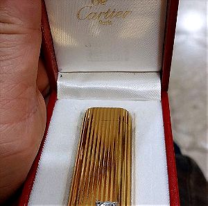 Les Must de Cartier Αναπτήρας με μικρά διαμαντακια