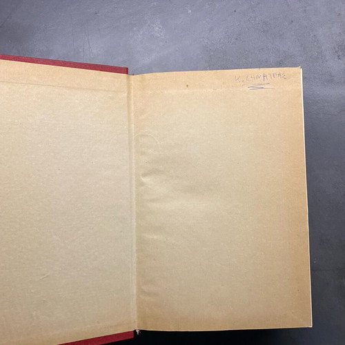 Lawrence of Arabia book used, leather-bound, 1973