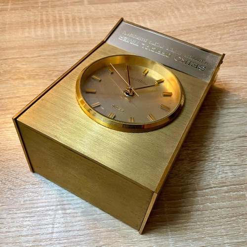 Seiko Vintage Table Clock like new