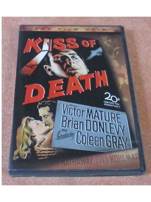 Kiss of Death DVD like new, Fox-Noir, region 1, drama thriller