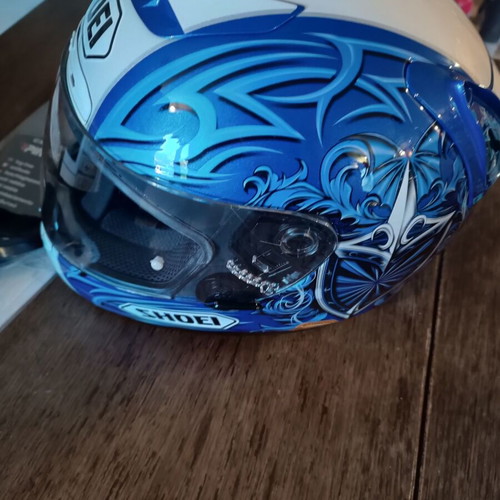 Motorcycle helmet like new, size xsmall, worn 3 times