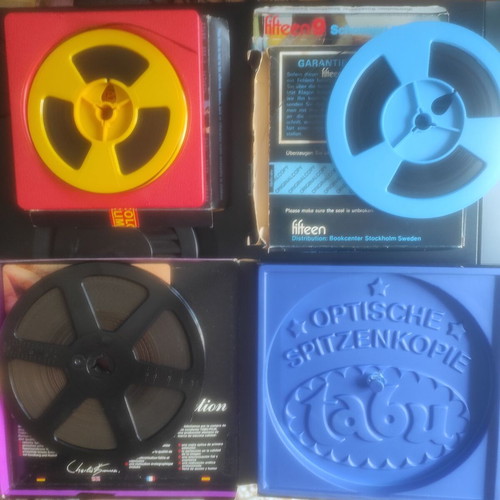 Vintage Super 8 film lot of 3, used, 70s erotica