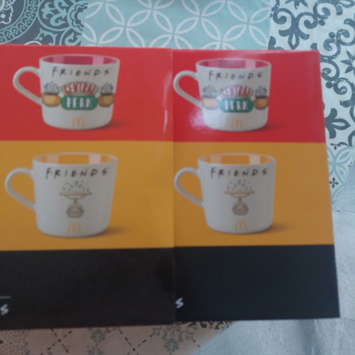 Friends collectible mug set of 4 from McDonalds