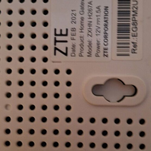 ZTE ZXHN H267A Modem Router used, 5G antenna not working