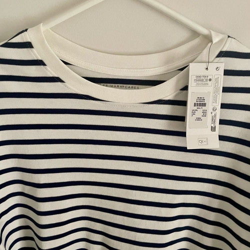 Mariniere T Shirt Plus Size, new with tag