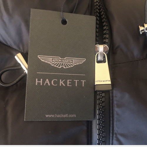 Hackett Aston Martin Sub Sonic Jacket new, men's XL, black