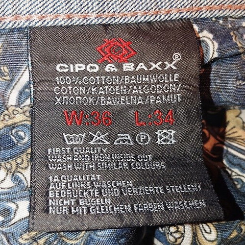 Cipo & Baxx pants like new, size XL/XXL