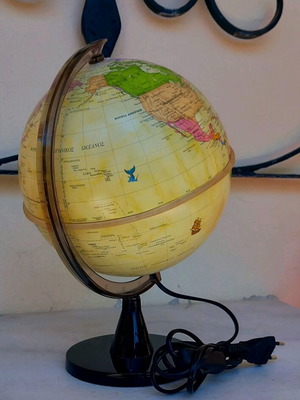 Globe illuminated new