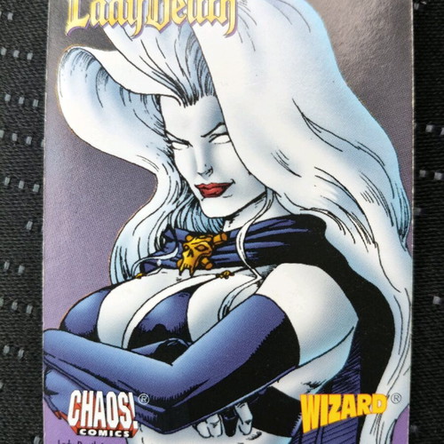 Ladydeath 1996 promo card like new