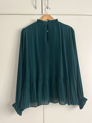 Samsoe Samsoe Fluid Emerald Blouse with Lining, New